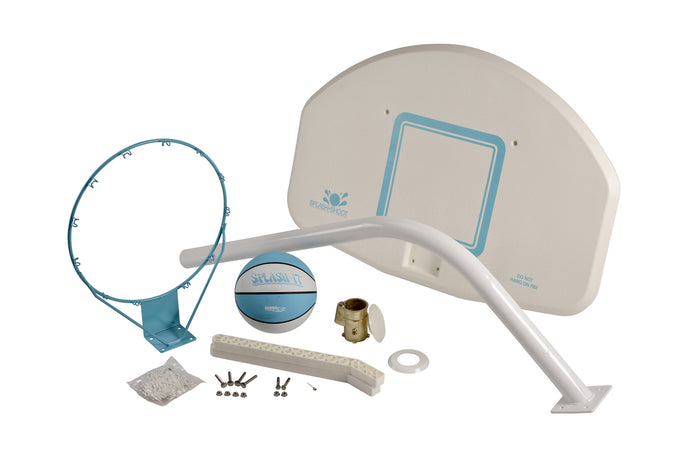 Dunn Rite Deck Shoot Stainless Basketball Set