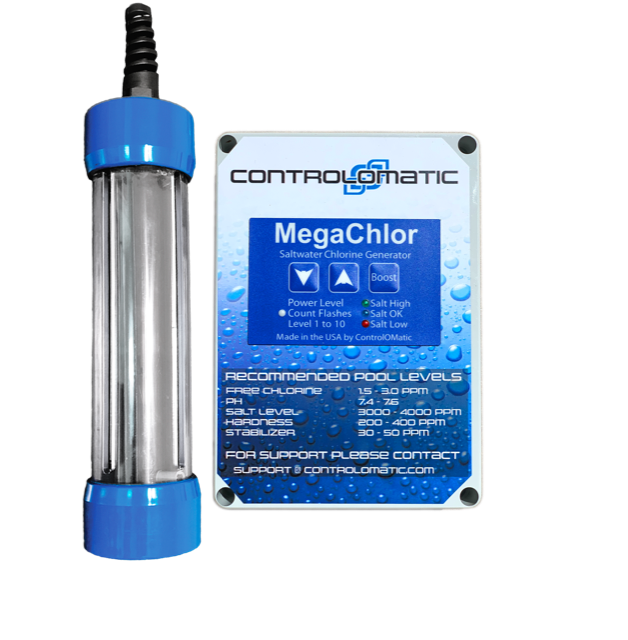 ControlOMatic Chlorine Generator MegaChlor - Drape Over - New Style