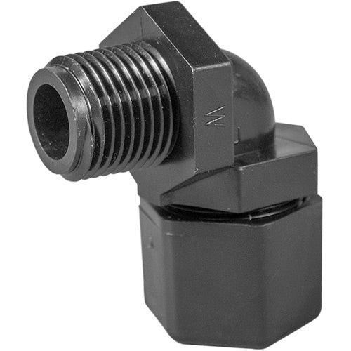 Parker Elbow Compression Fitting - 1/2" Thread x 5/8" Tubing