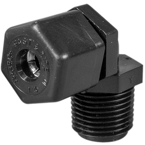 Parker Elbow Compression Fitting - 3/8" Thread x 1/4" Tubing