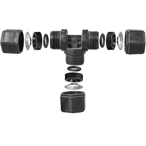 Parker Tee Compression Fitting - 5/16" Tubing