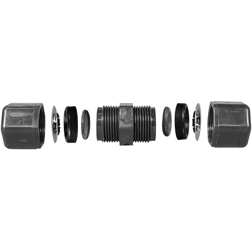 Parker Compression Fitting - 3/8" Tubing x 3/8" Tubing