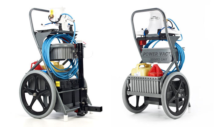 PowerVac Mobile Large Service Cart 038-D