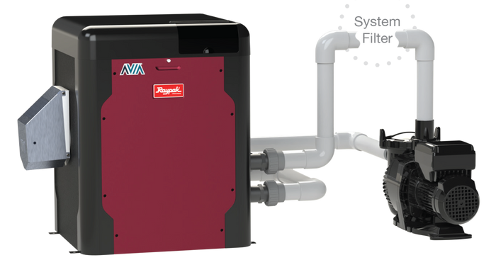 Raypak Avia 264,000 BTU Heater 018038 - Propane