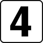 Inlays Vinyl Stickon Markers - NO Series