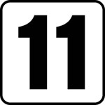 Inlays Vinyl Stickon Markers - NO Series