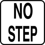 Inlays Vinyl Stickon Message Markers - MG Series