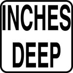 Inlays Vinyl Stickon Message Markers - MG Series