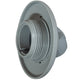 Infusion Threaded Inlet V-Fitting with Flange