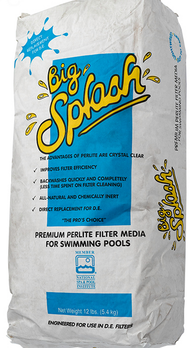 Big Splash Perlite Filter Powder | DE Filter Powder Alternative ...
